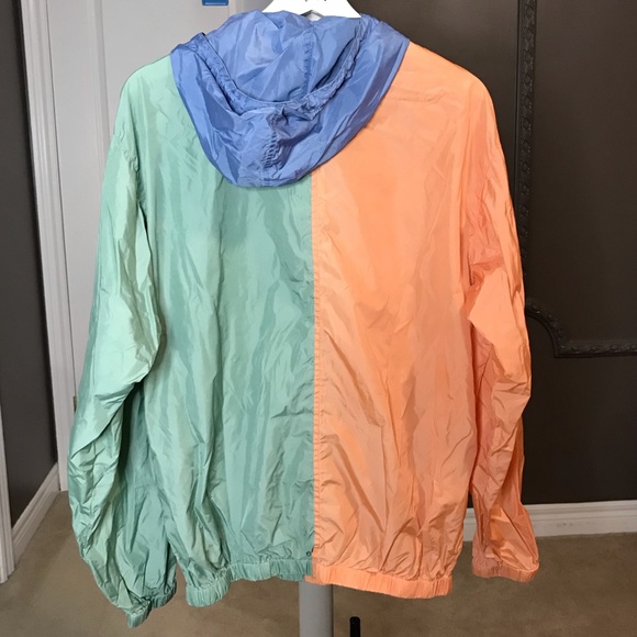 ✖️SOLD✖️Men’s Polo Pastel Colour Block Windbreaker - Picture 4 of 4